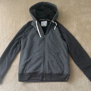 Sonoma Charcoal and Black Hoodie